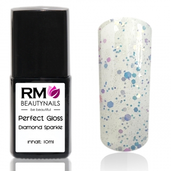 RM Perfect Gloss Diamond Sparkle non Sticky Quickfinish 10ml