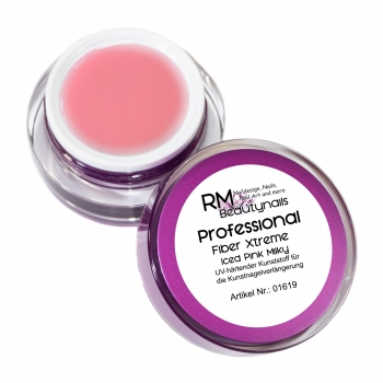 RM Professional Fiber Xtreme UV Gel ICED Pink Milky 30ml