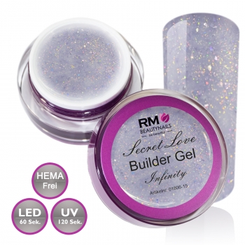 RM Professional Builder Gel Secret Love - Infinity - HEMA Frei 5ml