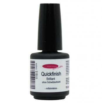 FF Quickfinish Brillant 15 ml Abschlußgel ohne Schwitzschicht