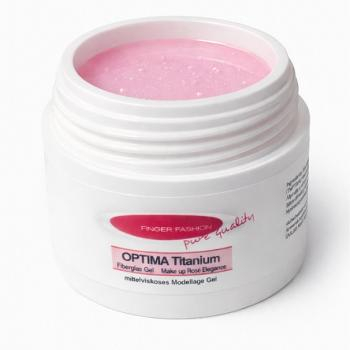 FF Optima Titanium Fiberglas MakeUp Gel Rose Elegance 30g