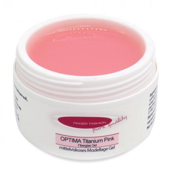 FF Optima Titanium Fiberglas Gel Pink 15g