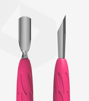 FF Staleks Nagelhautschieber "Gummy" UNIQ 10 TYP 2 mit Silikongriff