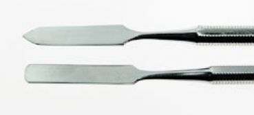 Gelspatel aus Edelstahl