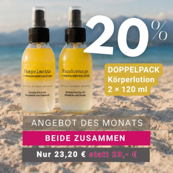 Feinste Seifen Pampelmotte & Mandorange – Bodylotion Doppelpack