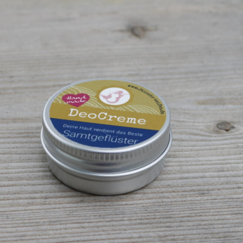 Feinste Seifen Mini DeoCreme *Samtgeflüster* im Pocketformat