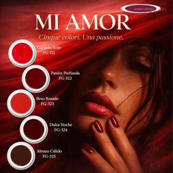 FF Mi Amor Colorgel 5er Set incl. High Gloss 15ml
