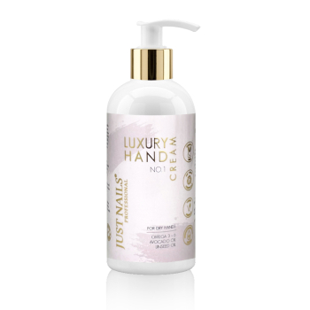 JUSTNAILS Hand & Nail Care Cream 150ml - No.1 Avocado & Leinsamenöl