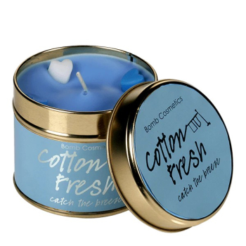 BC Kerze Dose Cotton Fresh Tin Candle