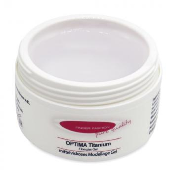 FF Optima Titanium Klar Fiberglasgel 50g