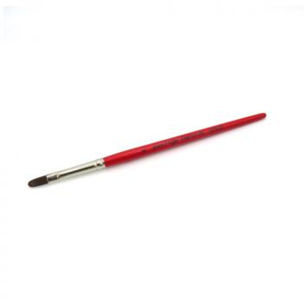 FF RED Star Gelpinsel, Katzenzunge, Holzstiel: rot, Gr. 6