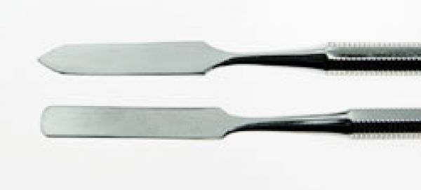 Gelspatel aus Edelstahl