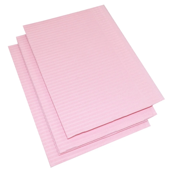 JUSTNAILS 50x Einweg Tischunterlagen Servietten rosa