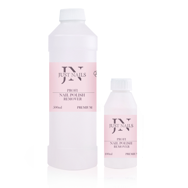 JUSTNAILS Premium Nagellackentferner mit Erdbeerduft 500ml