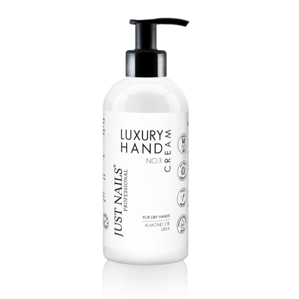 JUSTNAILS Hand & Nail Care Cream 150ml - No.3 Mandelöl & UREA